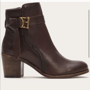 Frye leather booties
